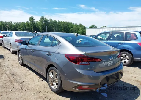 2019 Hyundai Elantra Sel from USA, damaged, VIN 5NPD84LF6KH472226